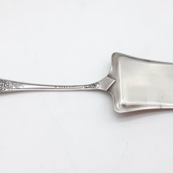 Antique Silverplate Norblin Ladle and Cake Server Made in Poland -Russian Empire - Picture 7 of 10